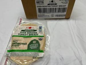 lot 94 image: 12x 6oz Applegate Organics Oven Roasted Turkey Breast