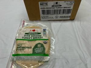 lot 97 image: 12x 6oz Applegate Organics Oven Roasted Turkey Breast