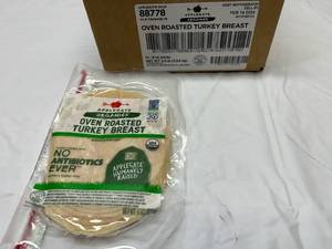 lot 98 image: 12x 6oz Applegate Organics Oven Roasted Turkey Breast