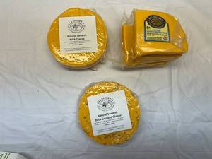 lot 118 image: 3x Cheese Variety-See Pictures
