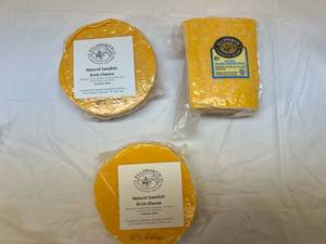 lot 119 image: 3x Cheese Variety-See Pictures