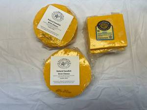 lot 120 image: 3x Cheese Variety-See Pictures