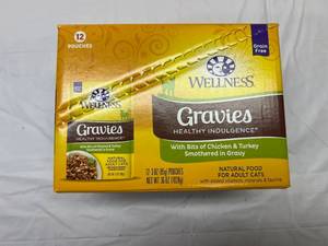 lot 169 image: 12x 3oz Pouches Gravies Healthy Indulgence