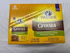 lot 170 image: 12x 3oz Pouches Gravies Healthy Indulgence
