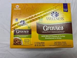 lot 173 image: 12x 3oz Pouches Gravies Healthy Indulgence
