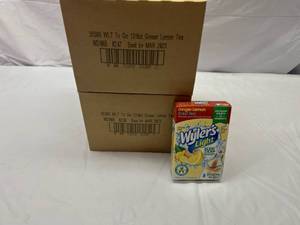 lot 183 image: 24x 8ct Wylers Singles to Go-Ginger Lemon Ice Tea Best by 032023