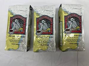 lot 206 image: 3x 10oz Bags Deadmans Reach Coffee-Whole Bean