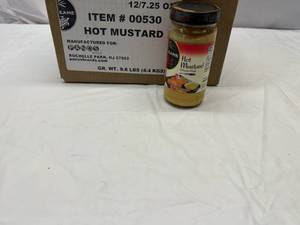 lot 209 image: 12x 7.5oz Kame Hot Mustard