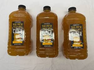 lot 243 image: 3x 64oz Honeycrisp Apple Cider
