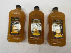 lot 246 image: 3x 64oz Honeycrisp Apple Cider