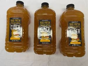 lot 247 image: 3x 64oz Honeycrisp Apple Cider