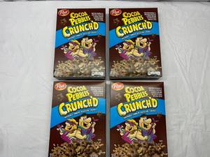 lot 255 image: 4x 11.5oz Cocoa Pebbles Crunch Cereal