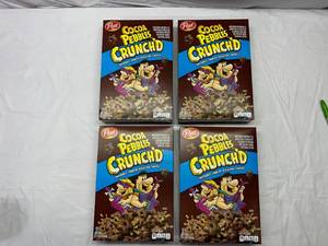 lot 260 image: 4x 11.5oz Cocoa Pebbles Crunch Cereal