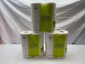 lot 271 image: 6x Aria Rolls 2ply  Paper Towels