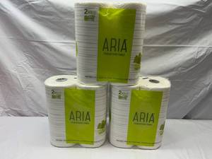 lot 275 image: 6x Aria Rolls 2ply  Paper Towels
