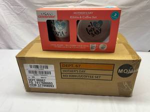 lot 313 image: 2x 2 Mothers Day Kibbles & Coffee Set