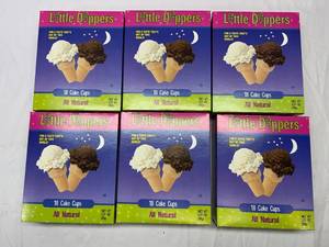 lot 326 image: 6x 18ct Little Dipper Ice Cream Cones