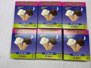 lot 328 image: 6x 18ct Little Dipper Ice Cream Cones