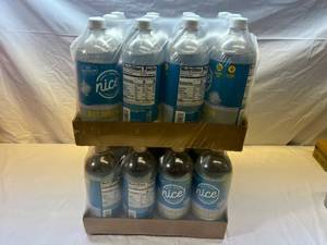 lot 347 image: 2x 12pk Nice Diet Tonic Water
