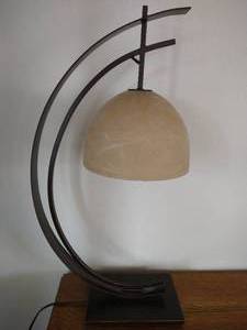 lot 30 image: Half Moon Lamp