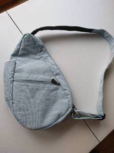 lot 55 image: Powder Blue Crossbody Healthy Back Bag With Many Pockets