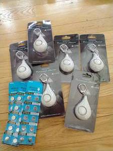 lot 65 image: Lot Of 6 Personal Alarms With New Batteries
