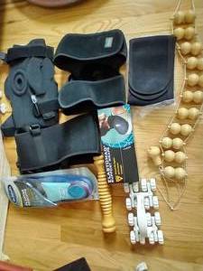lot 69 image: Lot Of Braces, Massagers, And Shoe Inserts
