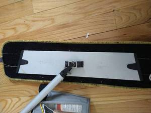 lot 78 image: Cleaning And Shoe Care Lot - Norwex Mop, Norwex Mattress Cleaner, Furniture Polish And More