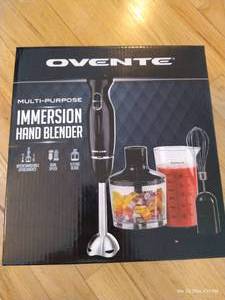 lot 137 image: Ovente Immersion Hand Blender In Box