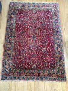 lot 150 image: Area Rug With Pad - 40 x 57
