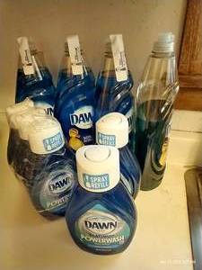 lot 176 image: Lot Of Dawn Dish Soaps - Mostly New