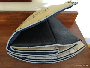 lot 222 image: 2 Used The Comfy Cones Dog Cones