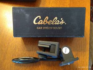lot 238 image: Cabelas Car Window Optics Mount