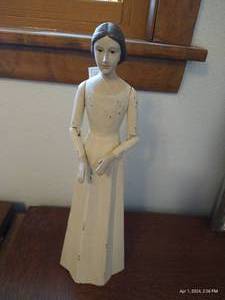 lot 282 image: Ballard Designs Metal Tree Topper - Missing Wings - 15 Tall