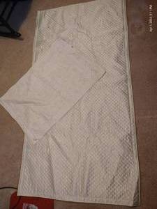 lot 288 image: Magnetic Bedding Underlays - One 69.5 x 35.5 And One Much Smaller (Pillow-sized)