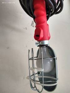 lot 366 image: Hanging Shop Light - Works