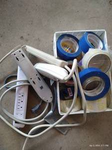 lot 449 image: Tapes & Power Cords