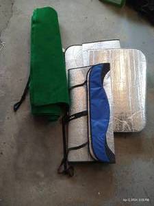 lot 458 image: Windshield Covers & Faux Grass Cover