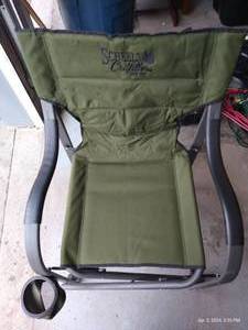 lot 493 image: Nice Scheels Folding Camp Chair