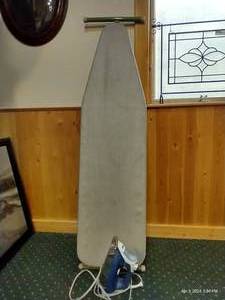 lot 570 image: Rowenta Iron With Ironing Board