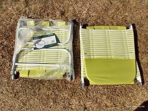 lot 582 image: 2 Banana Loungers - 1 New