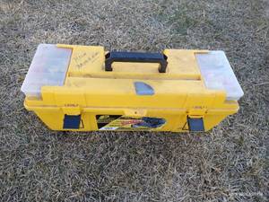 lot 625 image: Big Yellow Toolbox With Electrical Contents