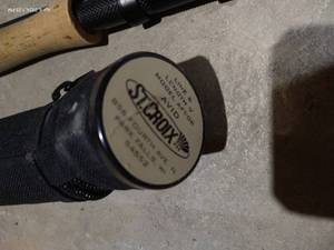 lot 677 image: St. Croix Avid 9 Spinning Rod wCase