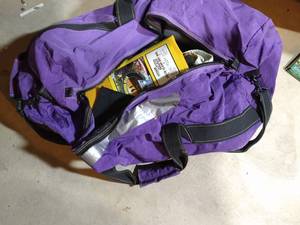 lot 678 image: Eddie Bauer Bag w Emergency Survival Gear