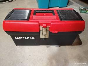 lot 702 image: Toolbox With Miscellaneous Tools
