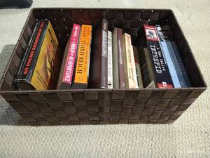 lot 729 image: Small Basket With WW2Holocaust & Related Books