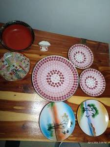 lot 736 image: Asian PlatesBowls