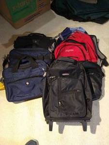 lot 744 image: Backpacks & Laptop Bags - (7) Total