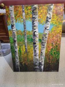 lot 771 image: Original Signed Painting