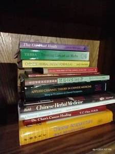 lot 777 image: Stack of Chinese Healing Books